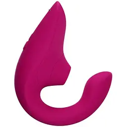 Вібратор-кролик із вакуумом Womanizer Blend (Vibrant Pink)