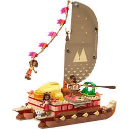 Конструктор LEGO Disney Princess Пригодницьке каное Ваяни 529 деталей (43270) - мініатюра 2
