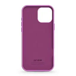 Силиконовый чехол для Apple iPhone 16 Pro Max, ICON2 Case, фиолетовый, противоударный, панель, защита всего корпуса, матовая поверхность Soft Touch, выступает над дисплеем, совместим с защитными стеклами и пленками, с микрофиброй, ArmorStandart (ARM79642) - мініатюра 2