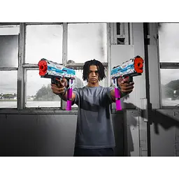 Бластер X-Shot Skins Pro Series Fury-X швидкострільний 40 патронів (36772R) - мініатюра 9