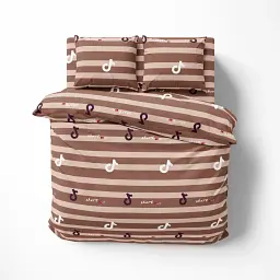 Постільна білизна ТЕП Soft Dreams Line Brown 70x70 євро бязь коричнева