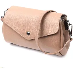 Компактна шкіряна сумка з трикутним клапаном Vintage 21,5х13,5х7 см sum0028984