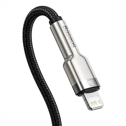 Кабель Baseus Cafule Metal Type-C to Lightning PD 20W (2m) black (CATLJK-B01) - мініатюра 6