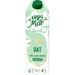 Упаковка вівсяного напою Vega Milk 11.4 л (950 мл х 12 шт.) - мініатюра 2
