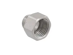 Перехідник RAFTEC 1/2"Вх3/8"З ВЗ, DN15х10, , нікель, P01005 - мініатюра 2