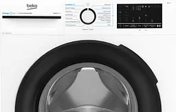 Пральна машина Beko фронтальна 8 кг 1400 A+++ 55 см дисплей інвертор пара білий - мініатюра 5