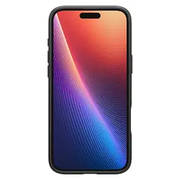 Чохол-накладка Spigen Liquid Air для Apple iPhone 16 Plus Matte Black (ACS08066) - мініатюра 2