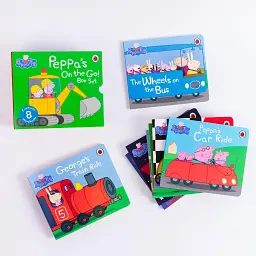 Peppa on the Go! 8 board book slipcase set - мініатюра 5