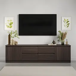 Тумба під телевізор MebelStar Нео 4Ш2Д 200x43x53 см Дуб рістрето (MBS-1261) - мініатюра 2