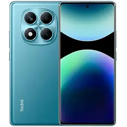 Смартфон Xiaomi Redmi Note 14 Pro Ocean синій, 2 Nano-SIM, 6.67" (2400х1080, 120 Гц) Amoled, MediaTek Helio G100-Ultra