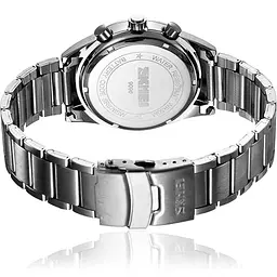 Чоловічий наручний годинник Skmei 1309 Black, 1309BK (17126) - мініатюра 2