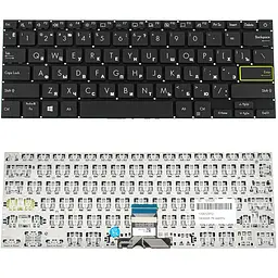 Клавіатура для ноутбука ASUS (E210 series) rus чорний без фрейму