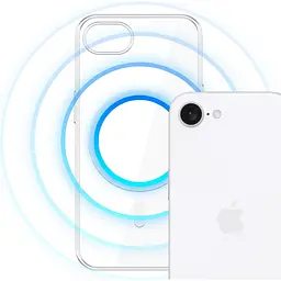 Чохол Clear Case with MagSafe для Apple iPhone 17e/ 16e Transparent AAA [138722] - мініатюра 5