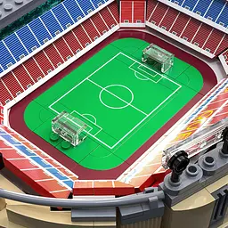 Конструктор стадіон Cada Fc Barcelona Camp Nou Spotify  Barca La Liga стадіон Барселони для дітей та дорослих, 728 деталей - мініатюра 6