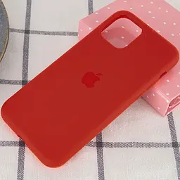 Чохол Silicone Case Full Protective AA для Apple iPhone 11 6.1" Червоний / Dark Red - мініатюра 2