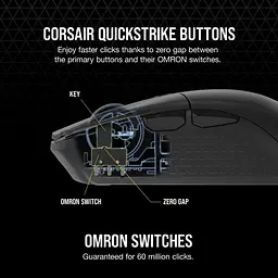Миша Corsair Katar Elite Wireless Black (CH-931C111-EU) - мініатюра 9