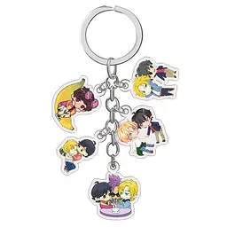 Брелок акриловий Бананова риба Banana Fish 11 см