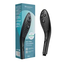 Насадка-стимулятор для душу 2в1 Womanizer Wave Black, масажер для інтимних зон - мініатюра 7