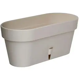 Вазон Santino Latina window box 6.7 л пісочний (LWB67MGRY)