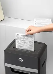 Знищувач документів HP OneShred 16MC, A4, 80g х 16 листів, 2x15, 30 л, P-5 - мініатюра 9