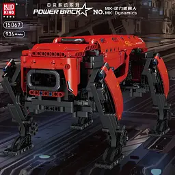 Конструктор дитячий на радіокеруванні Mould King Робот-Пес 921 деталь  - мініатюра 8