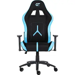 Геймерське крісло GT Racer чорне із синім (X-2565 Black/Blue)