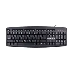 Клавіатура та миша Fantech KM100 оптичний сенсор чорна (ЦУ-00033226_393) - мініатюра 2