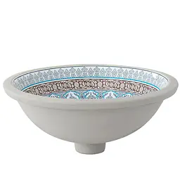 Умивальник Rea Arte blue виразний REA-U1222, Синий - мініатюра 6