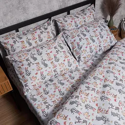 Комплект постільної білизни Moon&Star Дитячий 110x140 см наволочки 2x40x60 см Bunny Dreams Бязь Gold Люкс - мініатюра 7
