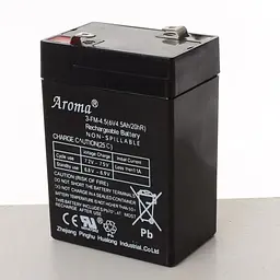 Батарея універсальна 6V4,5Ah 7,2-10-5 см (6V4,5Ah-BATTERY)