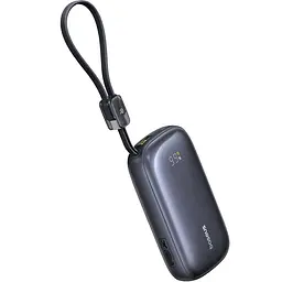 Портативний ЗП Power Bank Baseus EnerFill FC21 Qpow 3 Ultra 22.5W with cable 20000 mAh (PPFLS) Cosmic Black - мініатюра 2