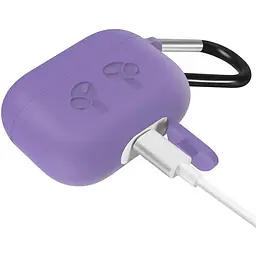 Чохол BeCover Silicon Protection для Apple AirPods Pro Light Purple (704499) - мініатюра 3
