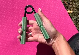 Кистьовий еспандер EasyFit Hand Grip PRO 91 кг зелений (200 lb) - мініатюра 5