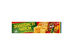 Чипси ЗОЛОТИСТІ картопляні "Золотисті" ф. сир 50г