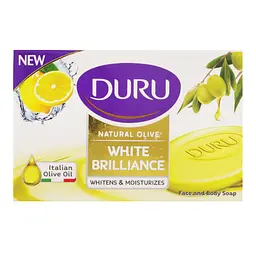 Косметичне мило Duru White Brilliance Natural Olive з оливковою олією 90 г - мініатюра 3