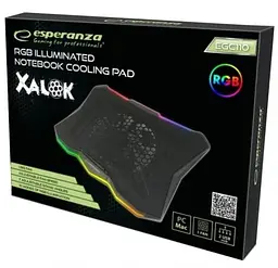 Підставка для ноутбука до 17 Xalok Black Esperanza teh0023879 - мініатюра 5