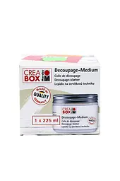 Клей-основа для декупажу Creabox білий K10-551011 225 мл - мініатюра 2