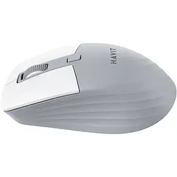 Бездротова миша дворежимна HAVIT MS58WB, сірий, 2.4GHz та BT (HV-MS58WB-GY) - мініатюра 3