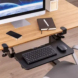 Геймерський стіл OfficePro KT135B Black (KT135B) - мініатюра 9