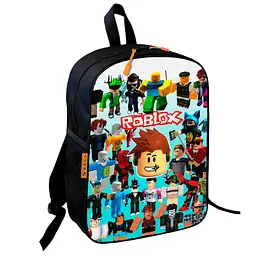 Шкільний рюкзак дитячий Роблокс / Roblox + Сумка для взуття спортивної форми рюкзак-мішок хлопчикові (01824) - мініатюра 5