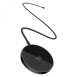 Зарядний пристрій Baseus Simple Mini4 Air Magnetic Qi2 15W чорний (P10278200111-00) - мініатюра 3