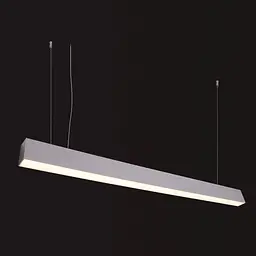 Світильник лінійний Brille 33-235 FLF-66 45W NW WH LED 1.2 м підвісний світлодіодний - мініатюра 4