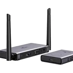 Подовжувач HDMI по Wi-Fi Ugreen CM506 Wireless HDMI Extender Transmitter and Receiver 50m сірий (50633A)