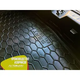Автомобільний килимок в багажник Seat Altea 2004- нижня полиця / Гумо - пластик - мініатюра 5