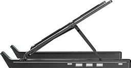 Підставка для ноутбука OfficePro LS320HUB Black (LS320HUB) - мініатюра 3