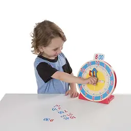 Дерев'яний розумний годинник Melissa&Doug (MD14284) - мініатюра 6