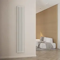 Радіатор дизайнерський Ideale Gloria 12 5/1800/295 білий, Білий - мініатюра 4