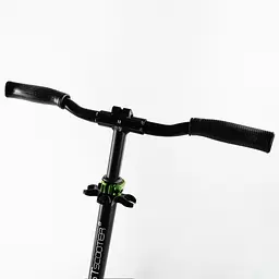 Самокат Best Scooter 57х14х88-98 см Чорно-зелений 000231604 - мініатюра 6