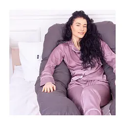 Подушка MirSon для вагітних і відпочинку Naturale Line №8001 U-подібна Marco (2200006178095) - мініатюра 8