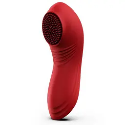 Смарт-вібратор Love Spouse Magnetic кліторальний 11 см для жінок USB 10 режимів червоний - мініатюра 2